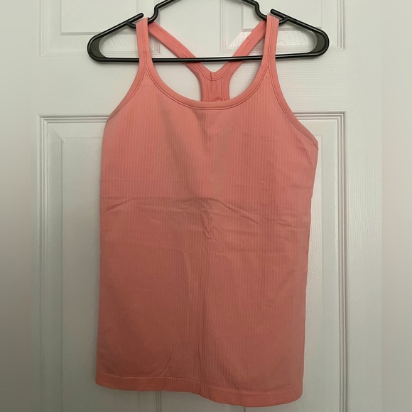 Pinkish lululemon tank top size 10 - ebb to street tank top - Picture 1 of 5